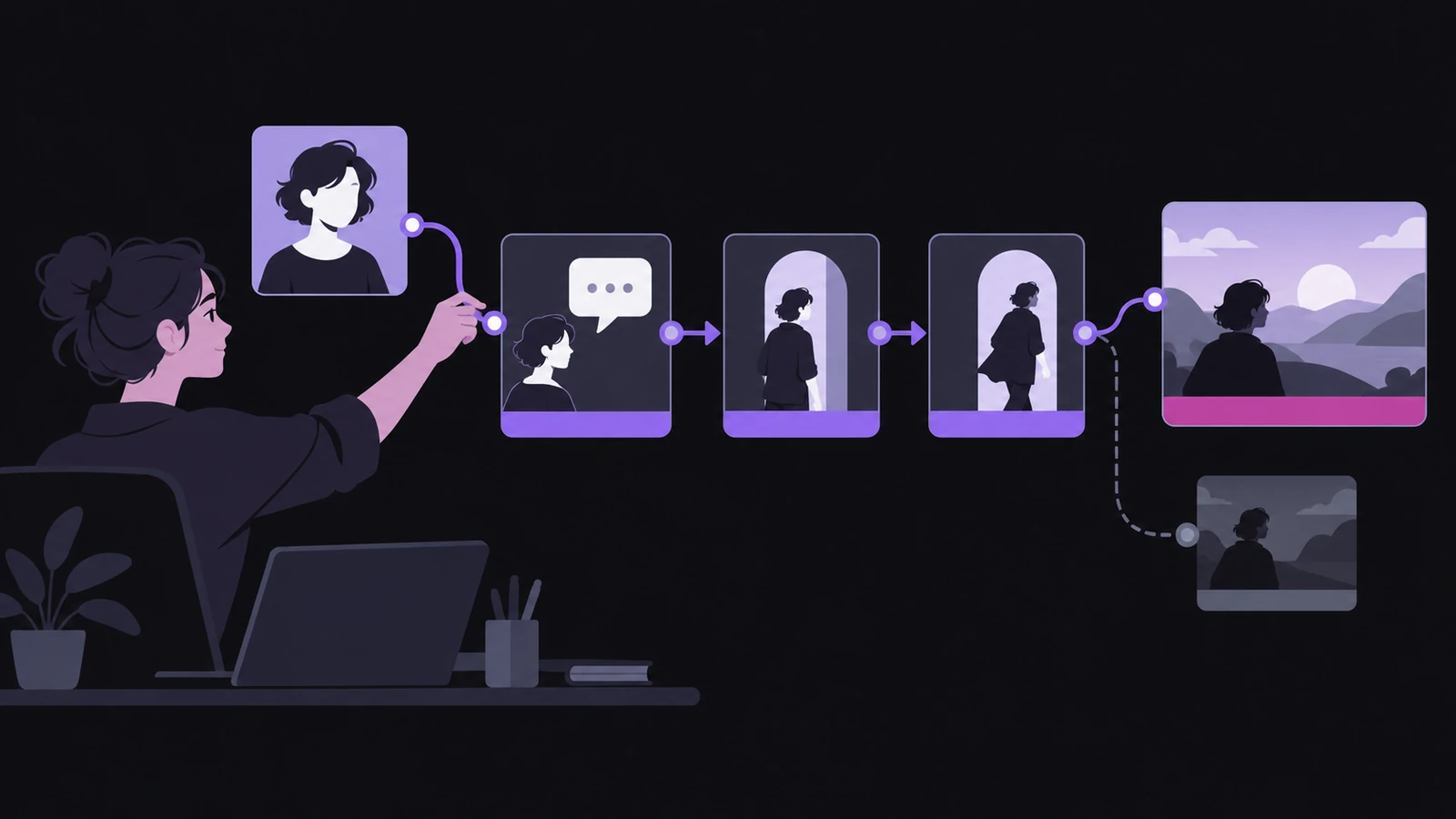 Dialogue, entrance, and exit blocks being reconnected before a branch test