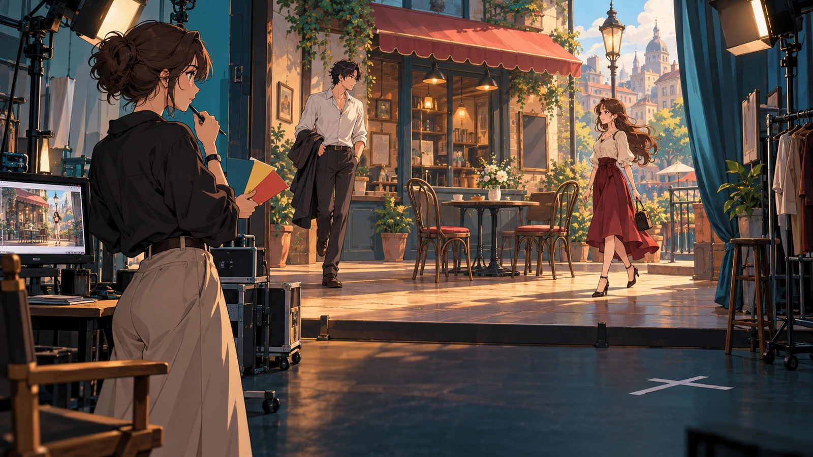 When Should You Use Scene, Show, or Hide for Character Staging in Novelez?
