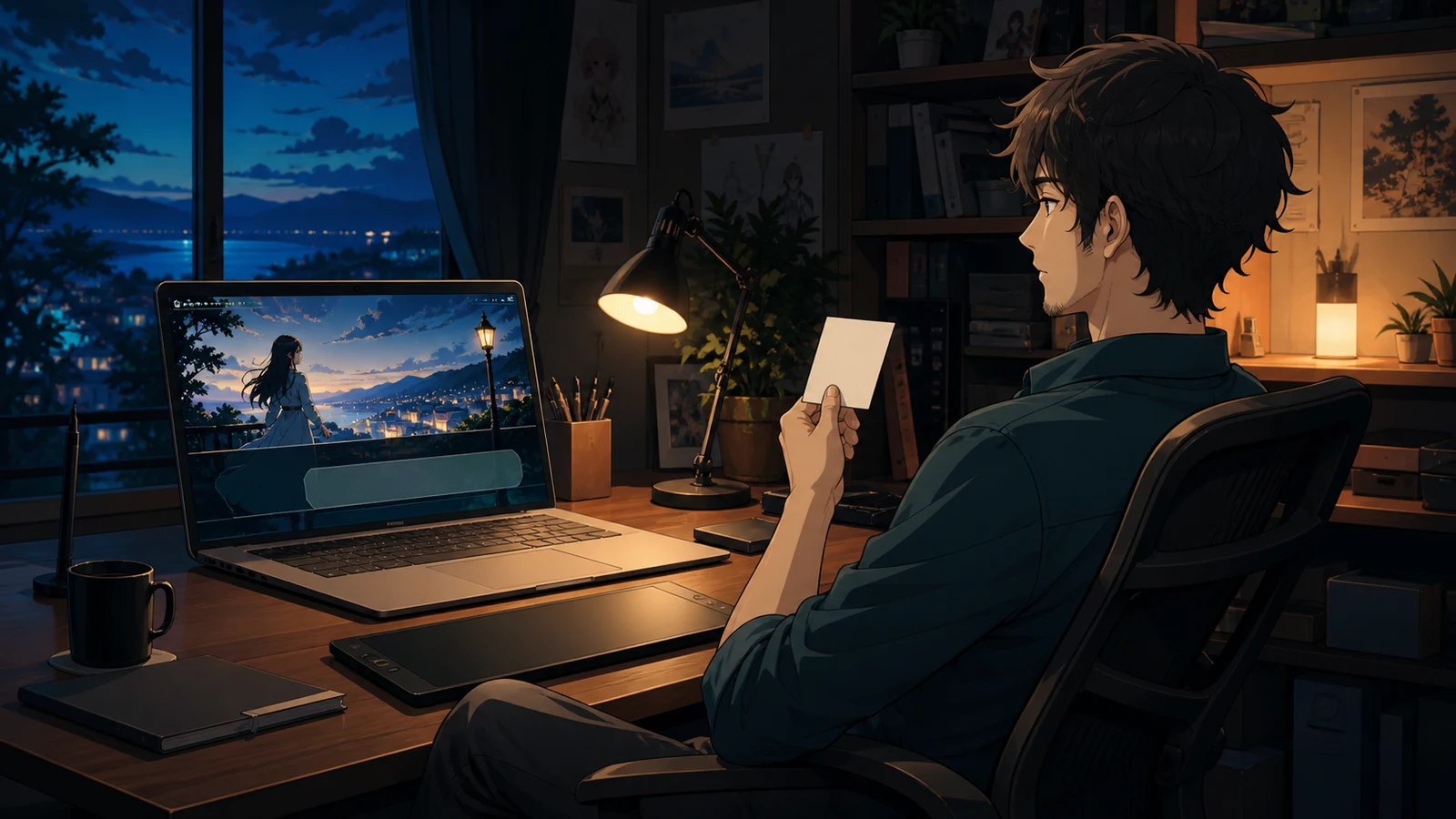 Can One Scene Reveal Whether Your Visual Novel Is Easy to Read?