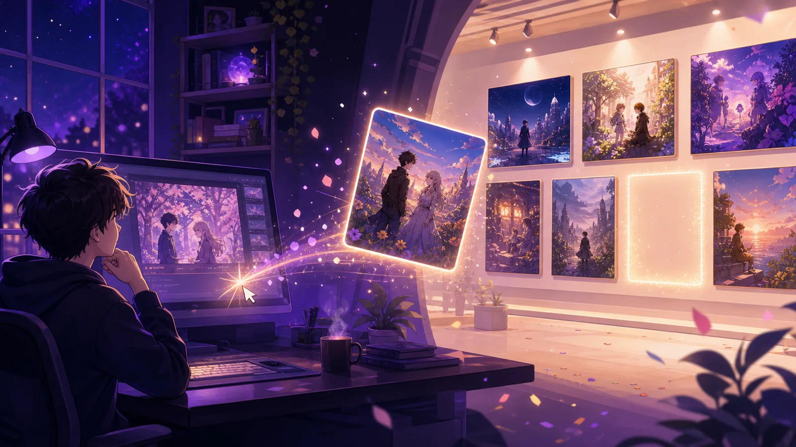 One-click publish to the gallery