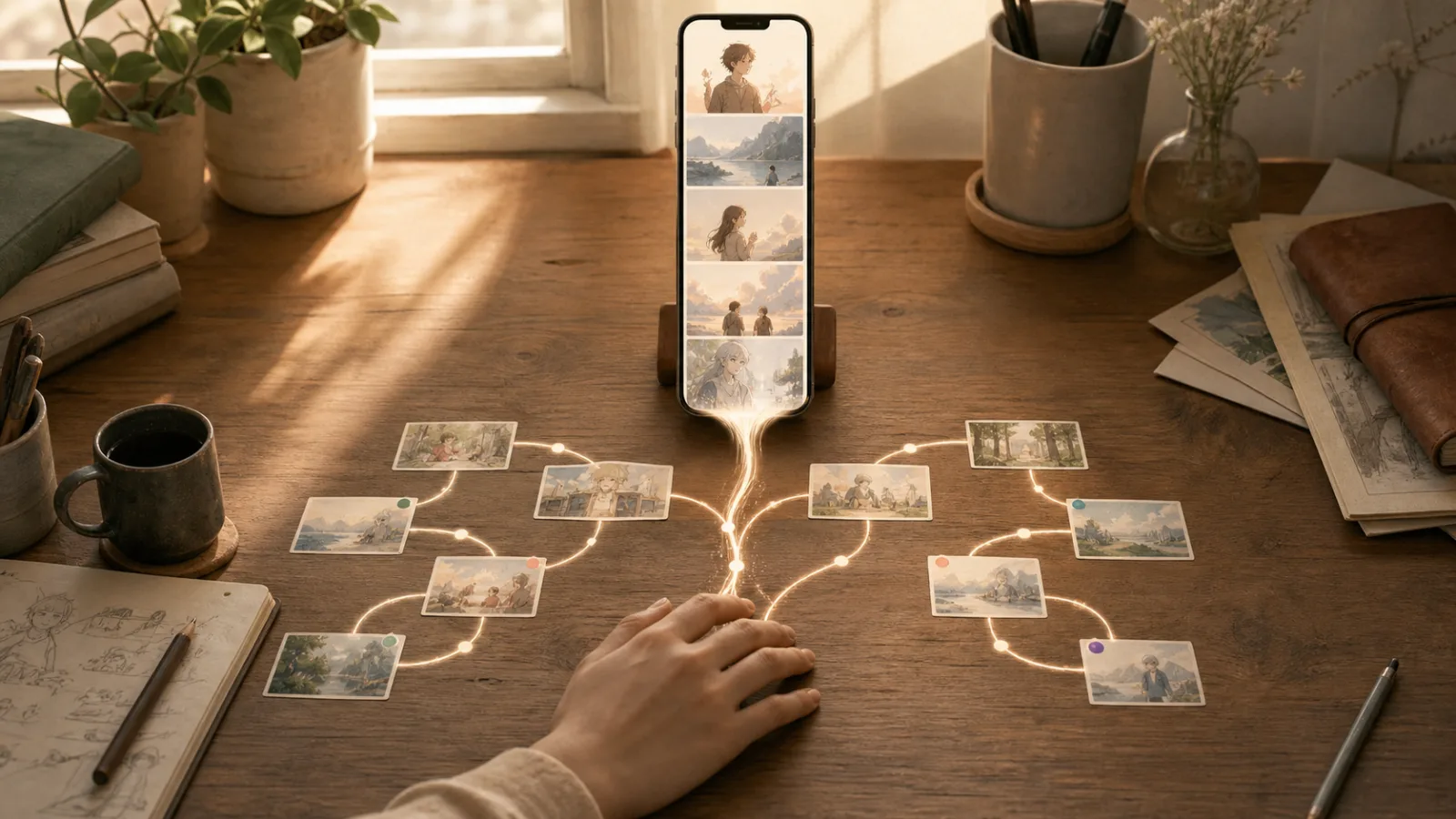 You Made an AI Webtoon — What If Readers Could Actually Play It?