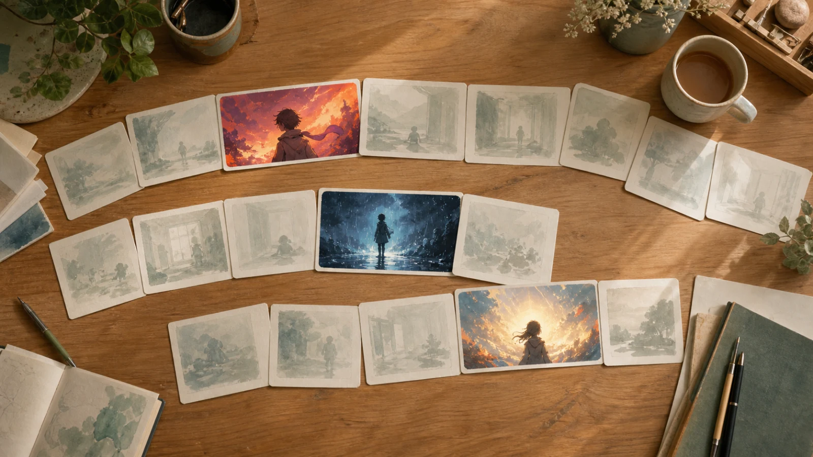 A compact moment map highlights the few emotional turns that deserve full event illustrations.