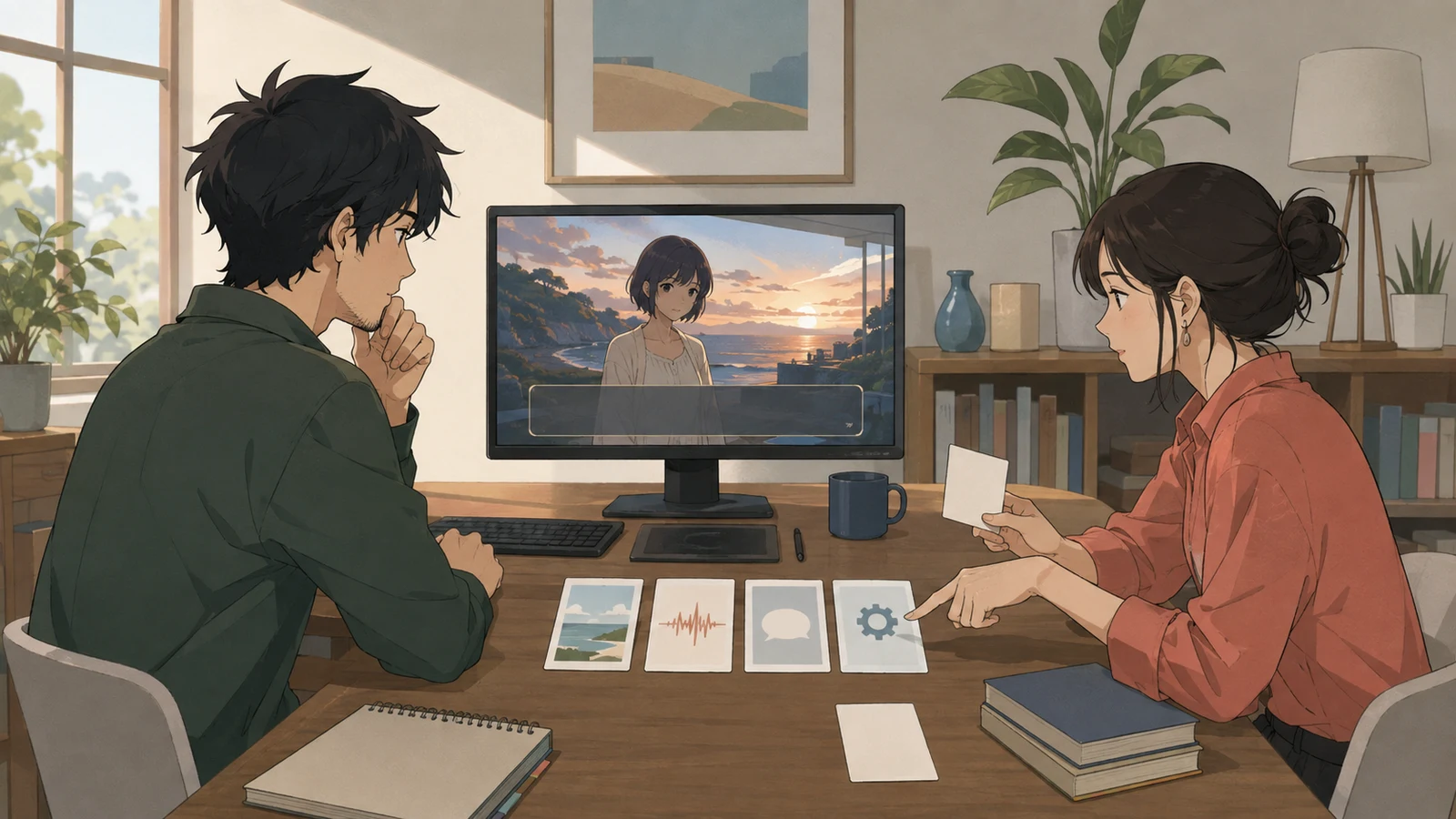 Two creators compare the final build with a concise production record
